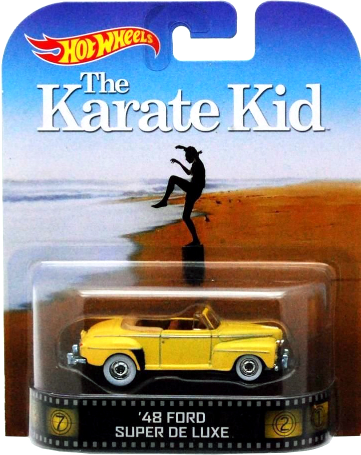 Hot Wheels Retro Entertainment 1/64 Karate Kid 48 Ford Super De Luxe