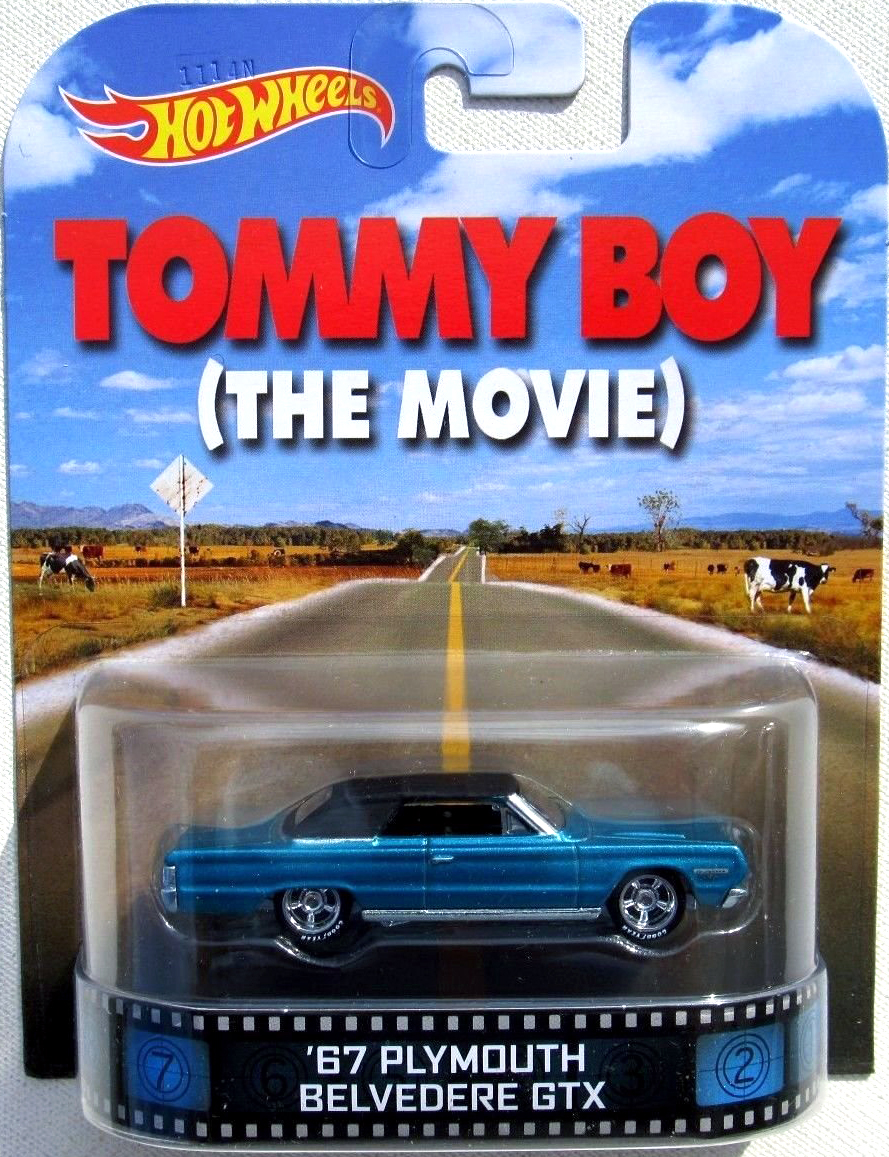 Hot Wheels Retro Entertainment 1/64 Tommy Boy 67 Plymouth Belvedere GTX