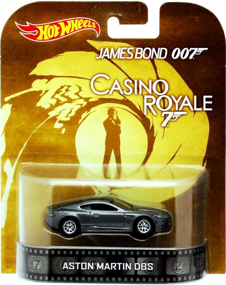 Hot Wheels Retro Entertainment 1/64 Casino Royale Aston Martin DBS