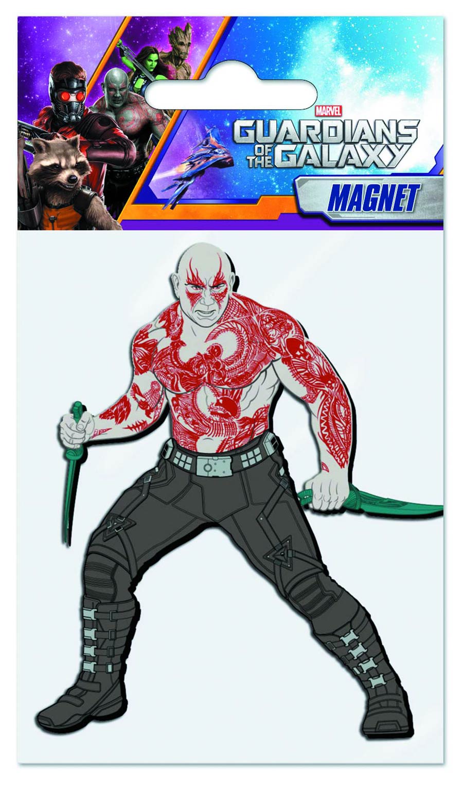 Guardians Of The Galaxy Soft Touch Magnet - Drax