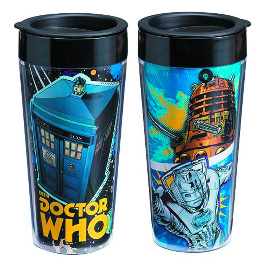 Doctor Who 18-Ounce Acrylic Travel Cup