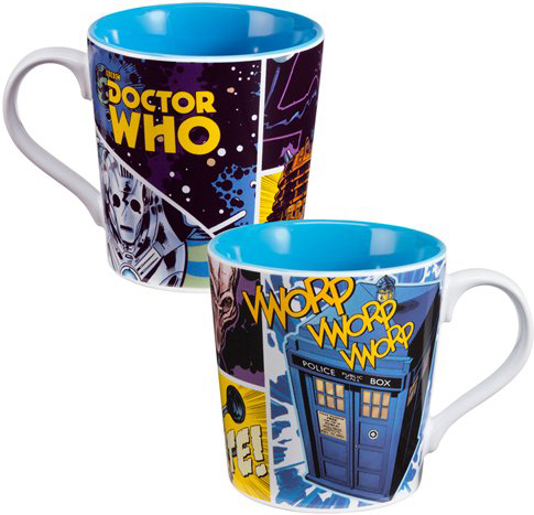 Doctor Who Ceramic Mug - 12-Ounce