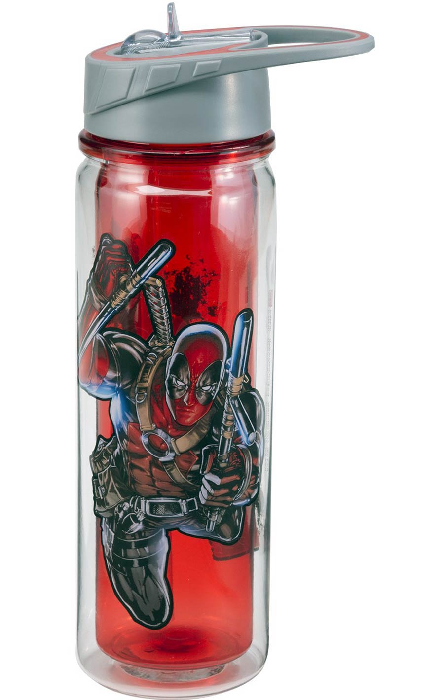 Marvel Deadpool 18-Ounce Tritan Water Bottle
