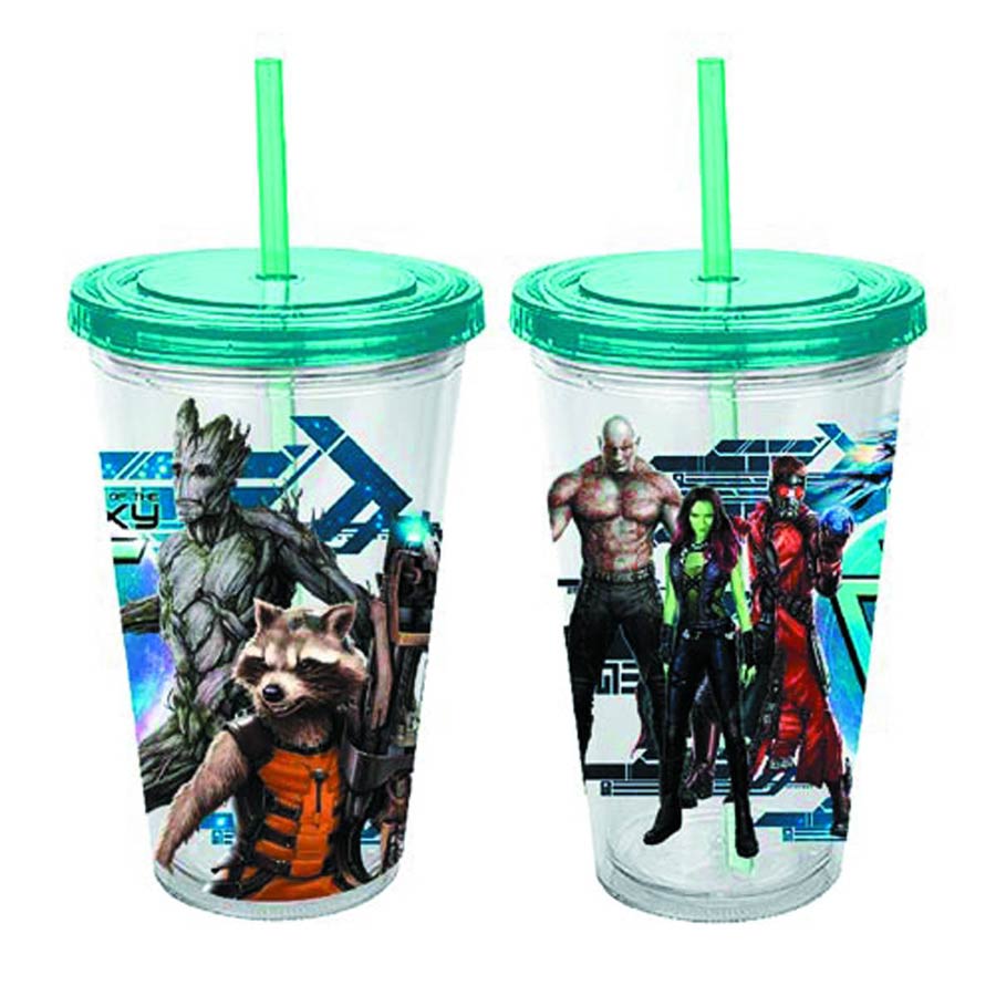 Marvel Guardians Of The Galaxy 18-Ounce Acrylic Travel Cup