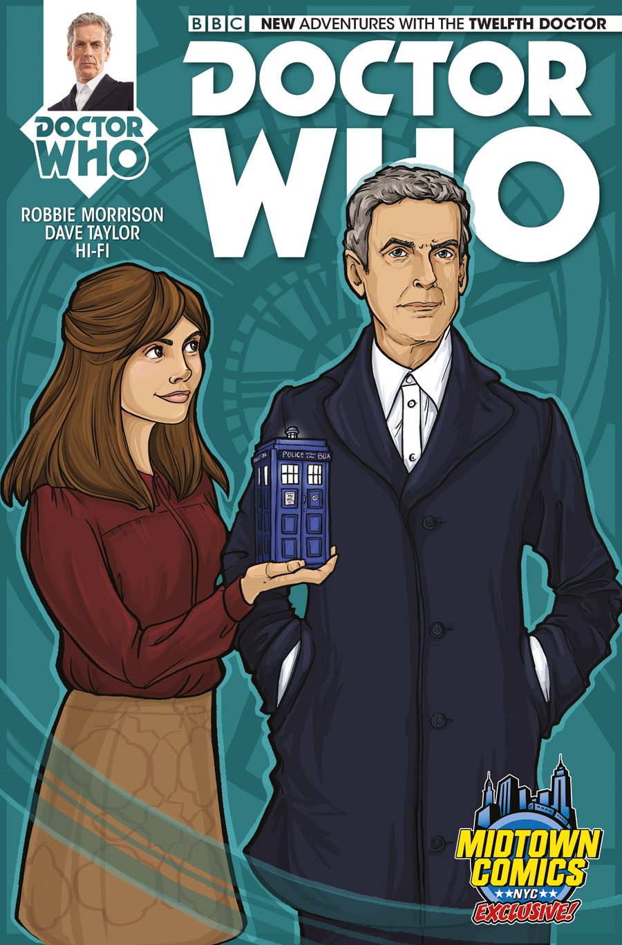 Doctor Who 12th Doctor #1 Cover B Midtown Exclusive Karen Hallion Variant Cover