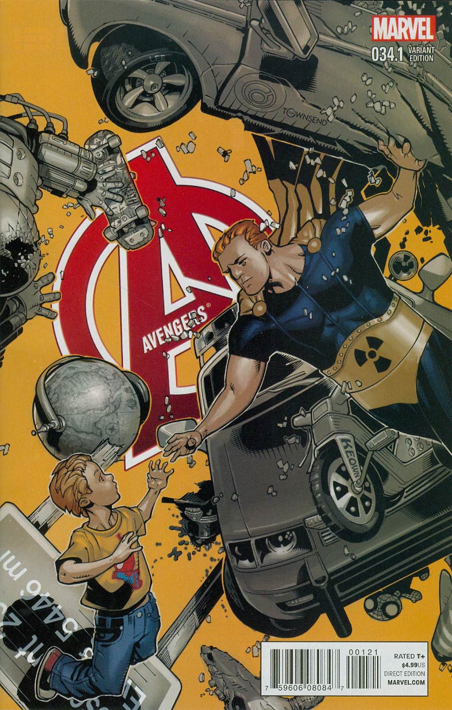 Avengers Vol 5 #34.1 Cover B Incentive Chris Bachalo Variant Cover