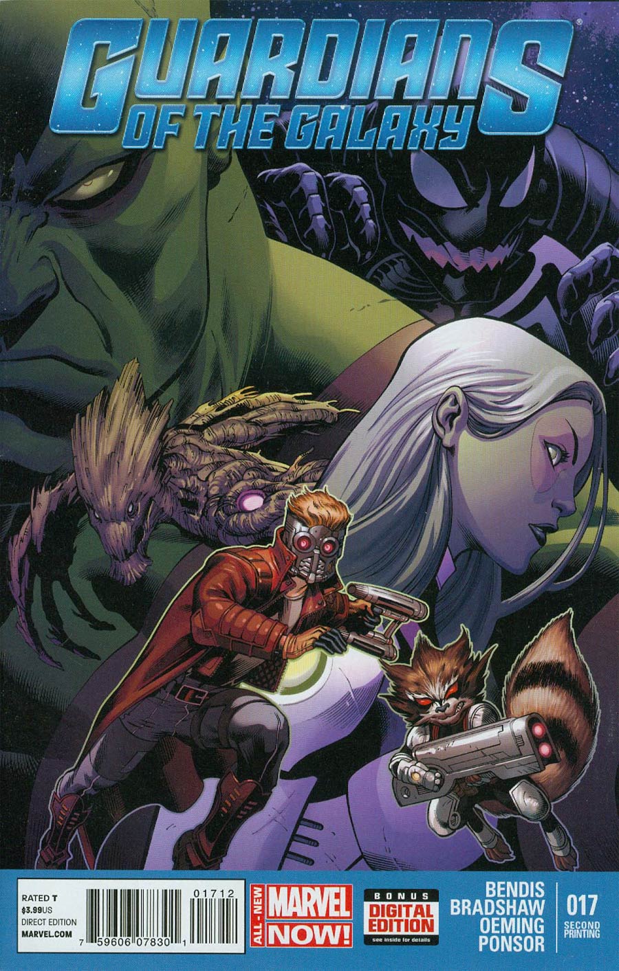 Guardians Of The Galaxy Vol 3 #17 Cover C 2nd Ptg Ed McGuinness Variant Cover