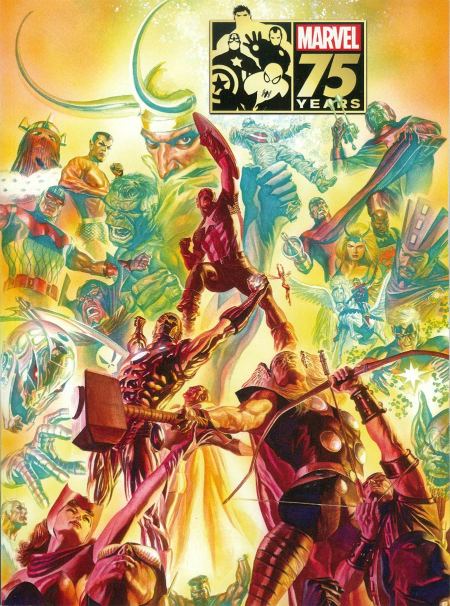 Marvel 75th Anniversary Magazine Special #1 Cover C Alex Ross Avengers Cover