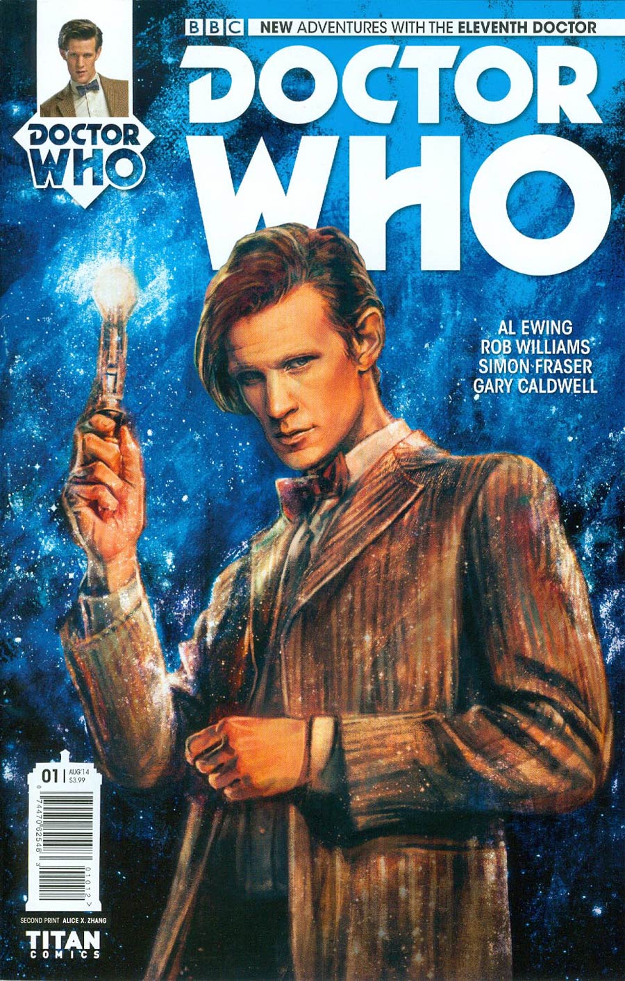 Doctor Who 11th Doctor #1 Cover J 2nd Ptg Alice X Zhang Variant Cover