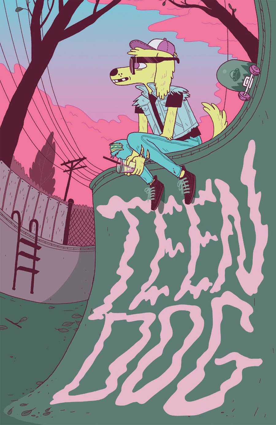 Teen Dog #1 Cover B Incentive Jen Lee Virgin Variant Cover