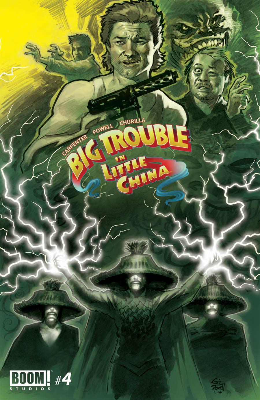 Big Trouble In Little China #4 Cover A Regular Eric Powell Cover