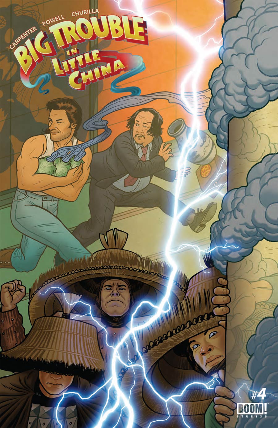 Big Trouble In Little China #4 Cover B Regular Joe Quinones Connecting Cover