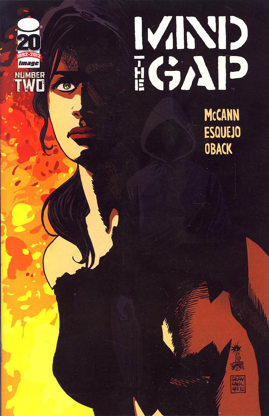 Mind The Gap #2 Cover D 1st Ptg Francesco Francavilla Recalled Edition