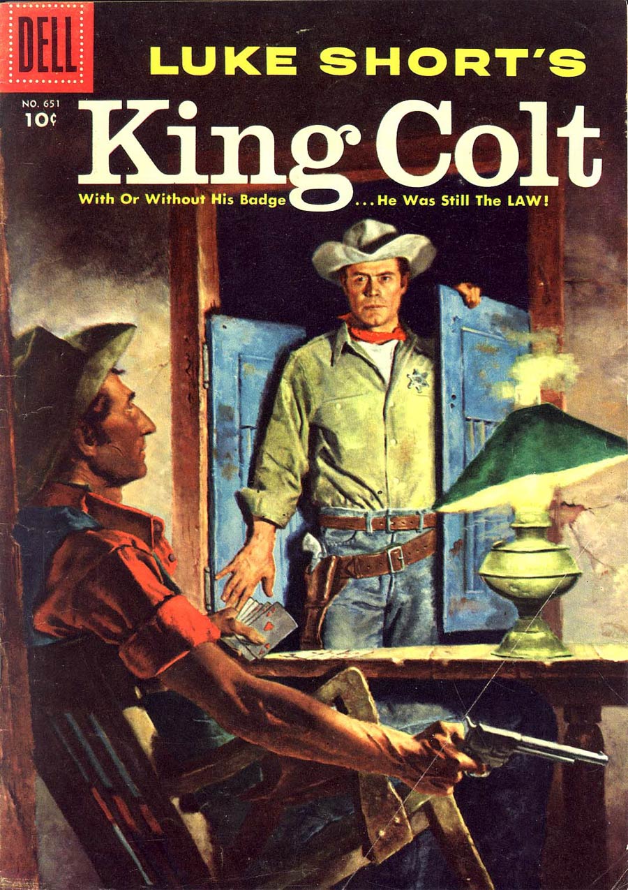 Four Color #651 Luke Shorts Western Stories