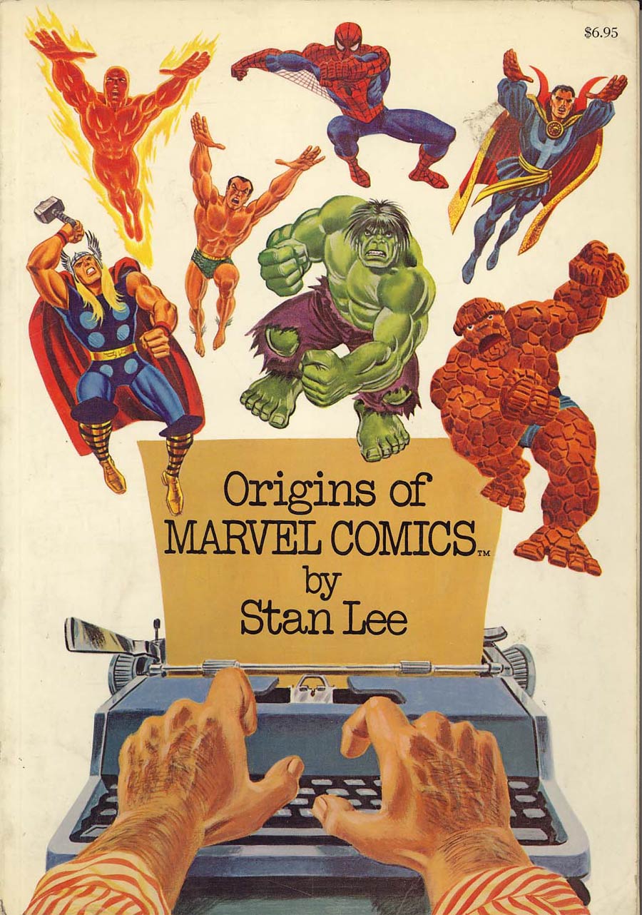 Fireside Book Series Origins of Marvel Comics SC Reprint