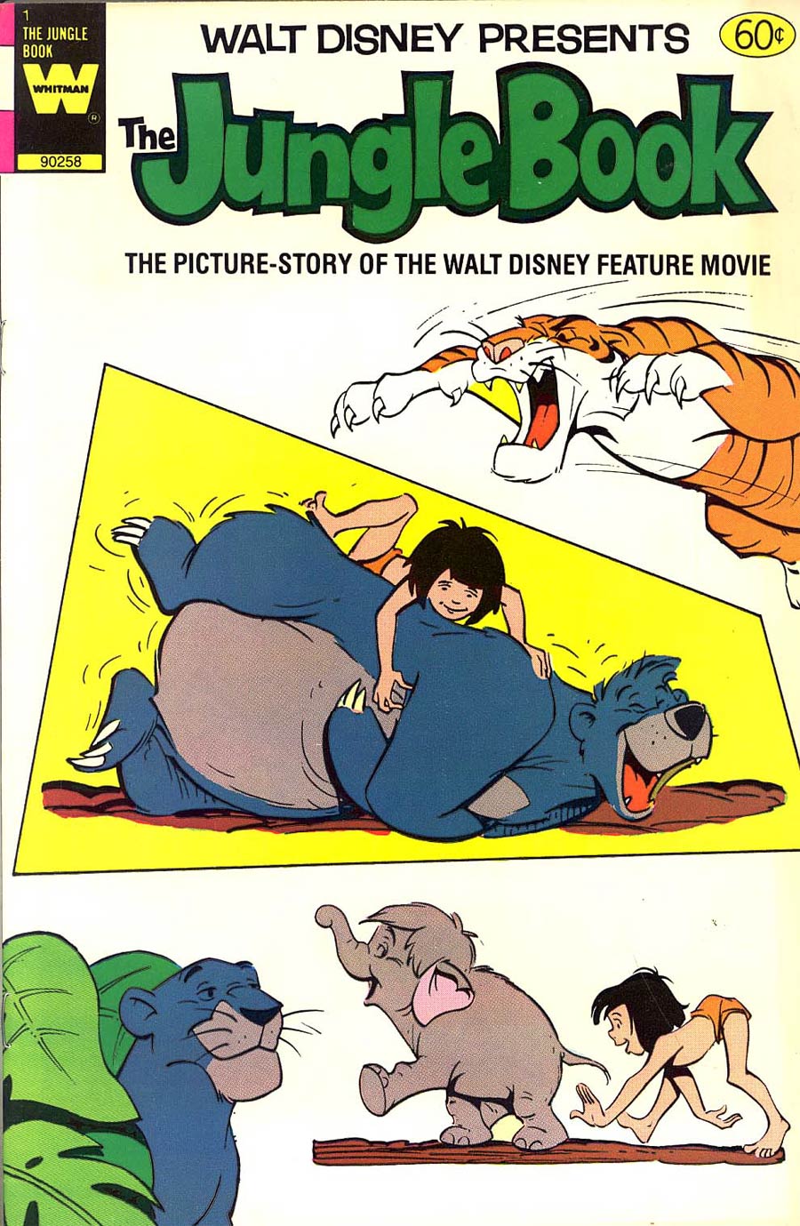 Movie Comics Jungle Book #1 (Whitman 1984)