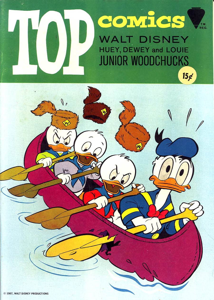 Top Comics #1 Huey Dewey and Louie Junior Woodchucks