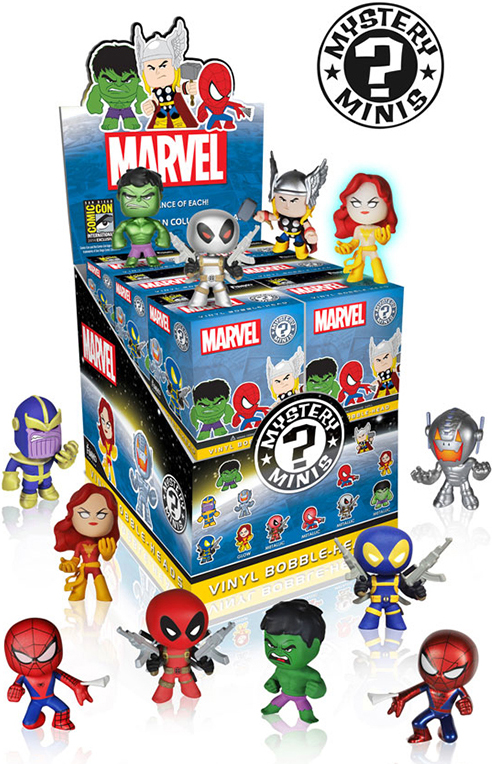 Marvel Comics SDCC 2014 Exclusive Mystery Minis Blind Mystery Box