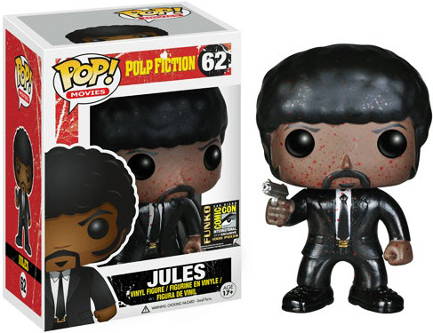 POP Movies 62 Pulp Fiction Jules Winnfield Blood Splattered SDCC 2014 Exclusive Vinyl Figure