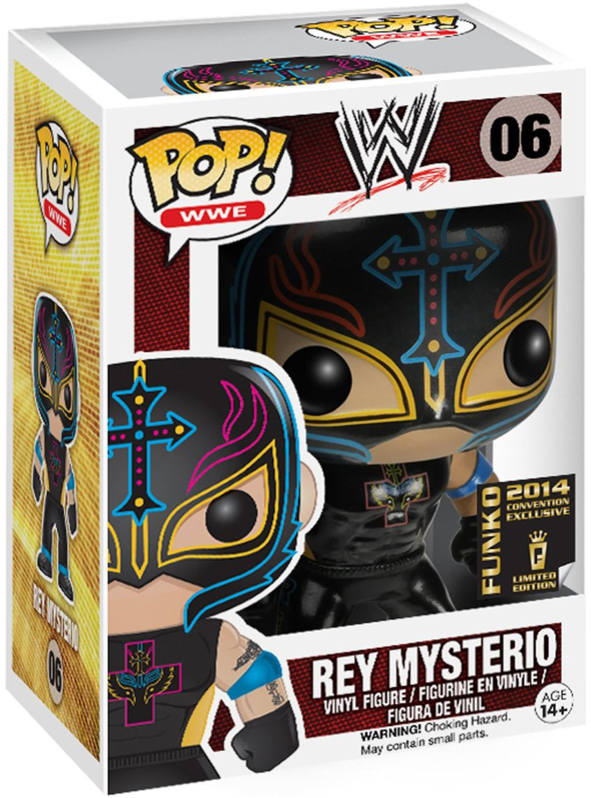 POP WWE 060 Rey Mysterio SDCC 2014 Exclusive Vinyl Figure