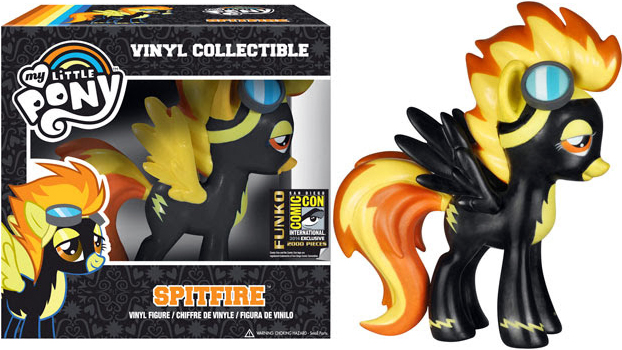 My Little Pony Black Spitfire SDCC 2014 Exclusive Vinyl Figure