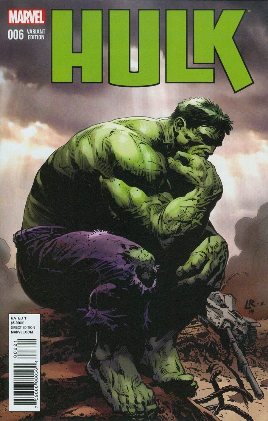 Hulk Vol 3 #6 Cover B Incentive Luke Ross Variant Cover