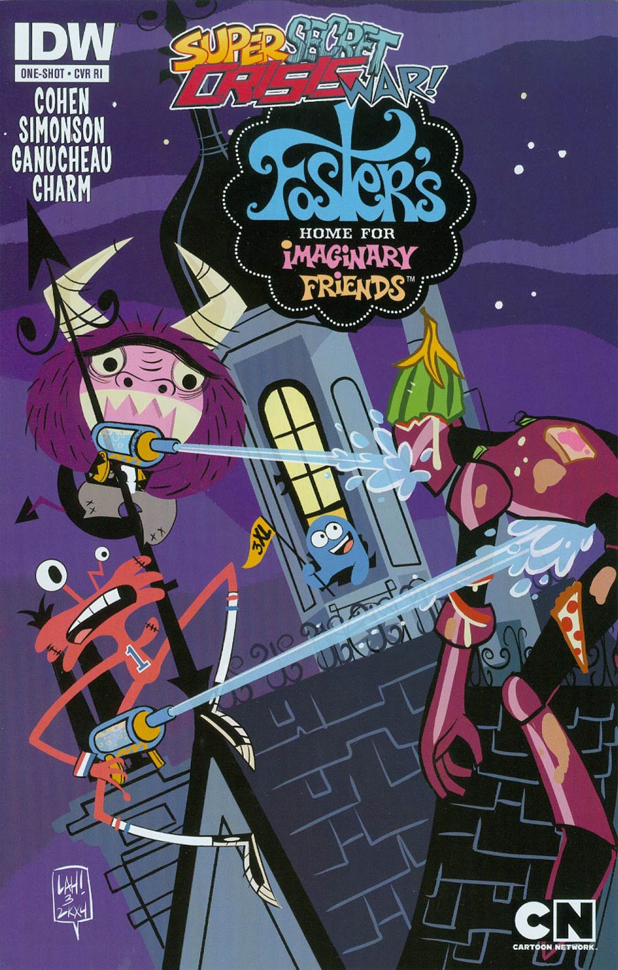 Super Secret Crisis War Fosters Home For Imaginary Friends #1 Cover C Incentive Lea Hernandez Variant Cover