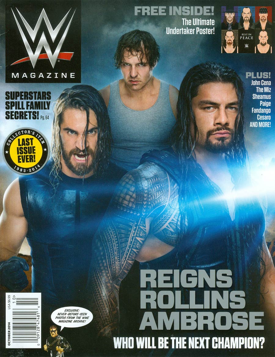 WWE Magazine #105 Oct 2014