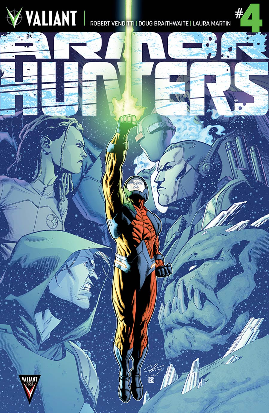 Armor Hunters #4 Cover E Incentive Clayton Henry Artist Variant Cover