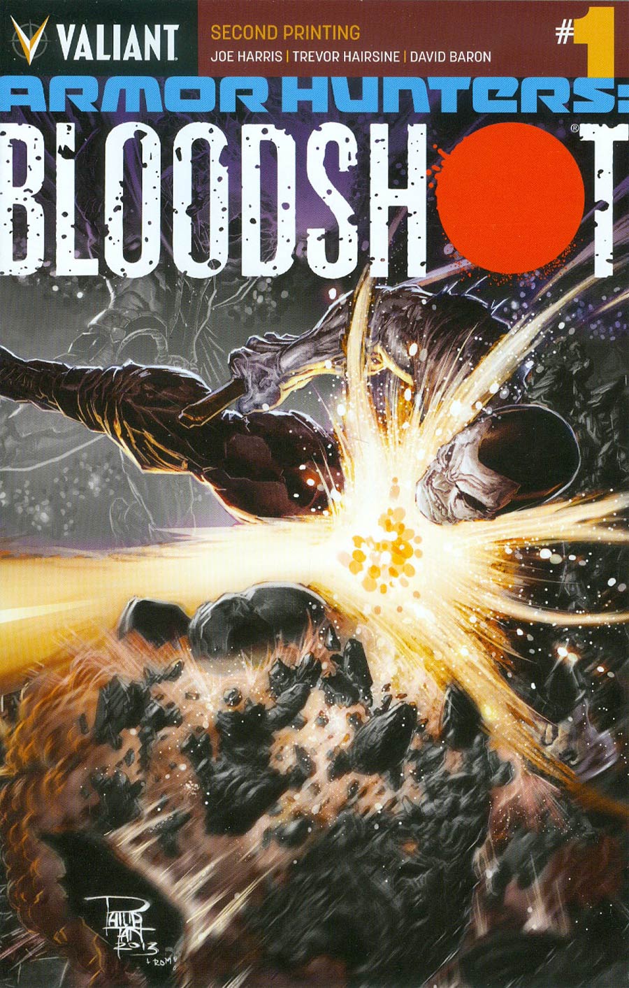 Armor Hunters Bloodshot #1 Cover F 2nd Ptg Philip Tan Variant Cover