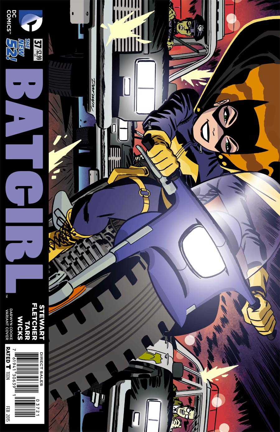 Batgirl Vol 4 #37 Cover B Variant Darwyn Cooke Cover