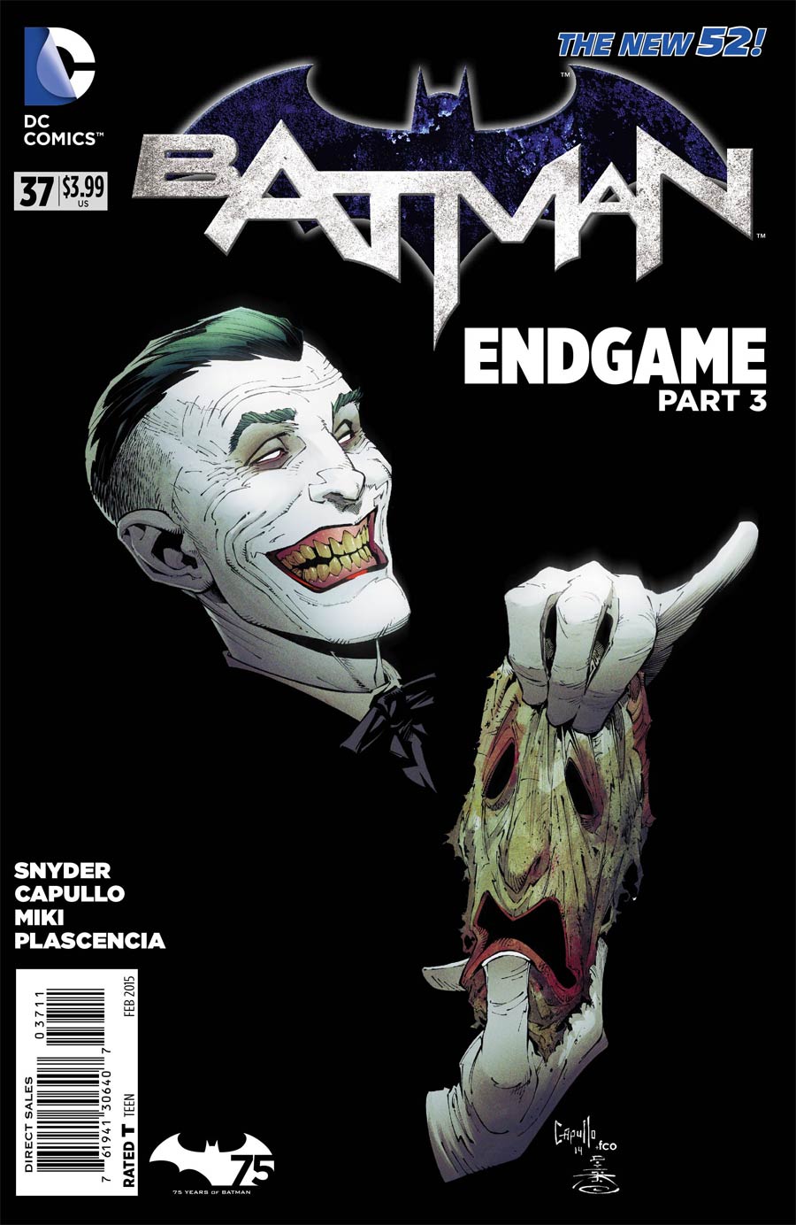 Batman Vol 2 #37 Cover A Regular Greg Capullo Cover