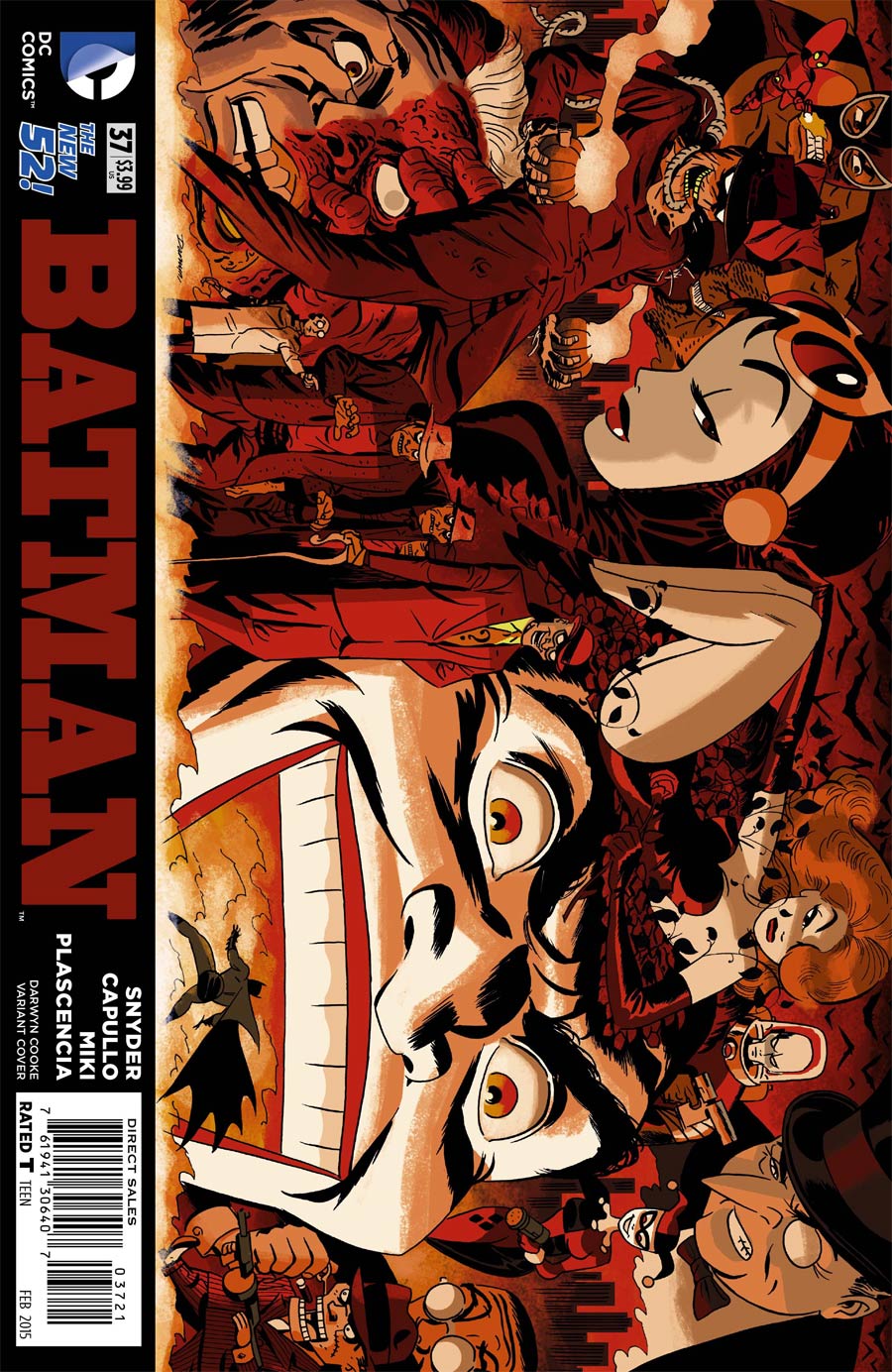 Batman Vol 2 #37 Cover B Variant Darwyn Cooke Cover
