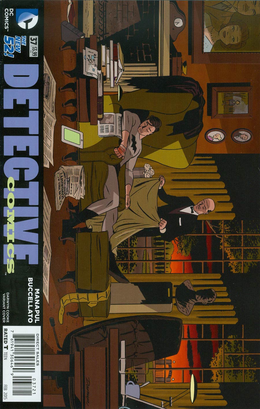 Detective Comics Vol 2 #37 Cover B Variant Darwyn Cooke Cover