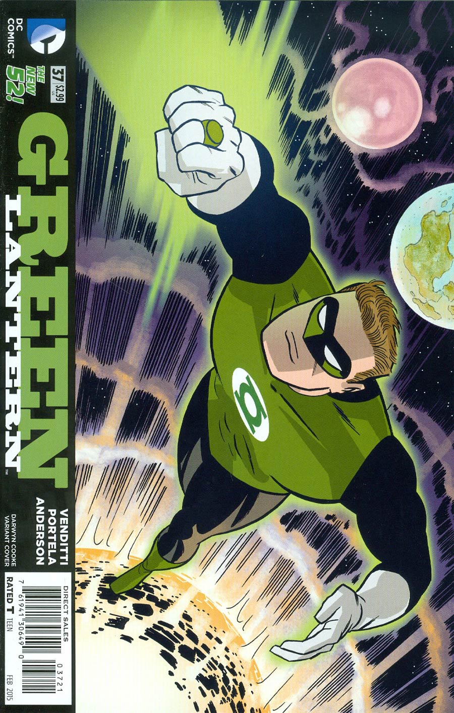 Green Lantern Vol 5 #37 Cover B Variant Darwyn Cooke Cover (Godhead Act 3 Part 1)