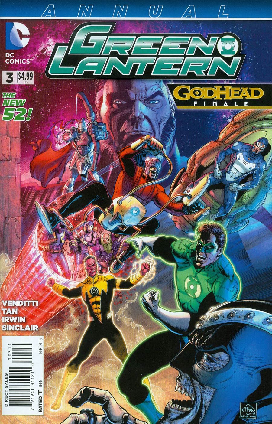 Green Lantern Vol 5 Annual #3 (Godhead Act 3 Part 6)