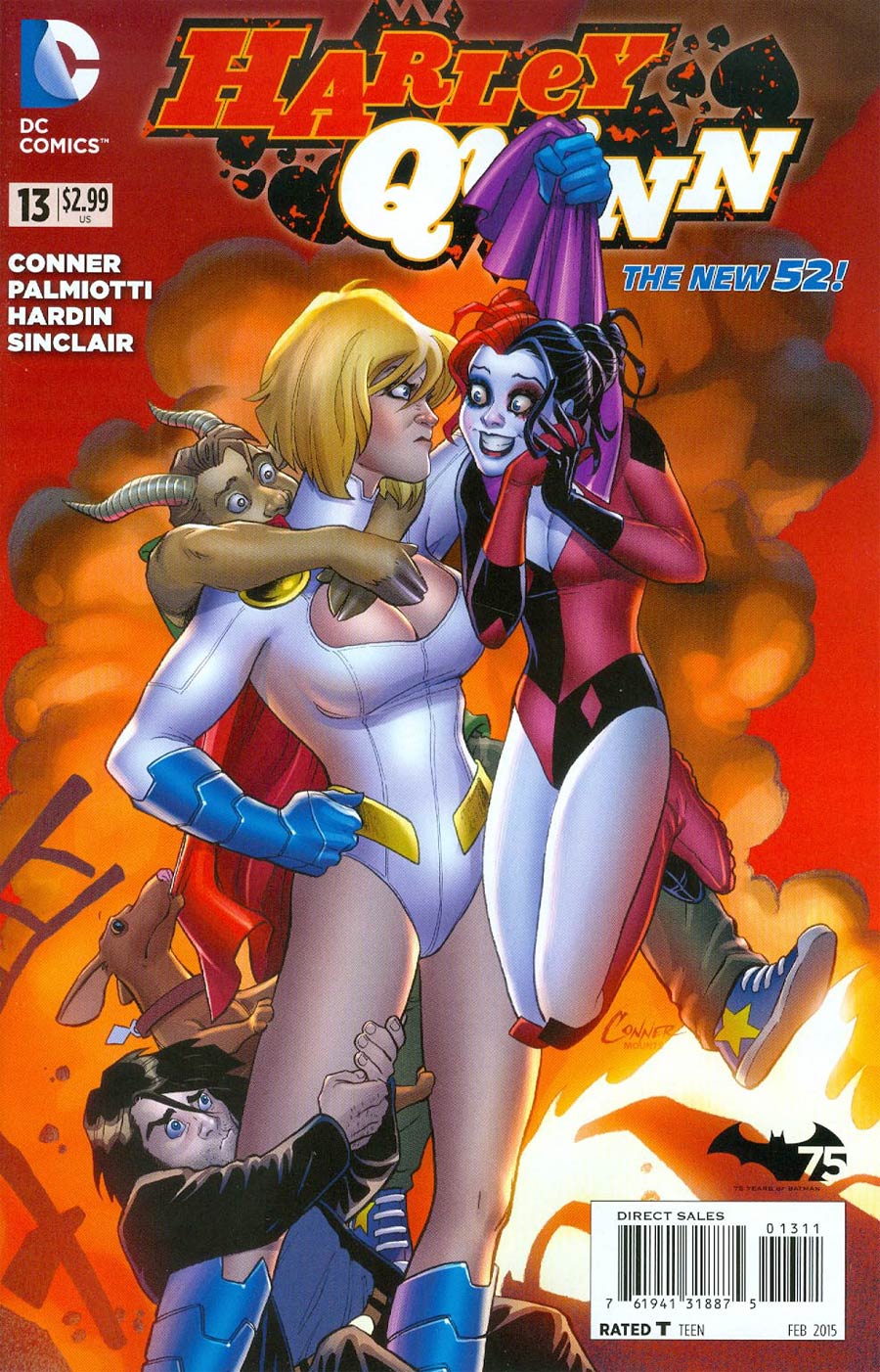 Harley Quinn Vol 2 #13 Cover A Regular Amanda Conner Cover