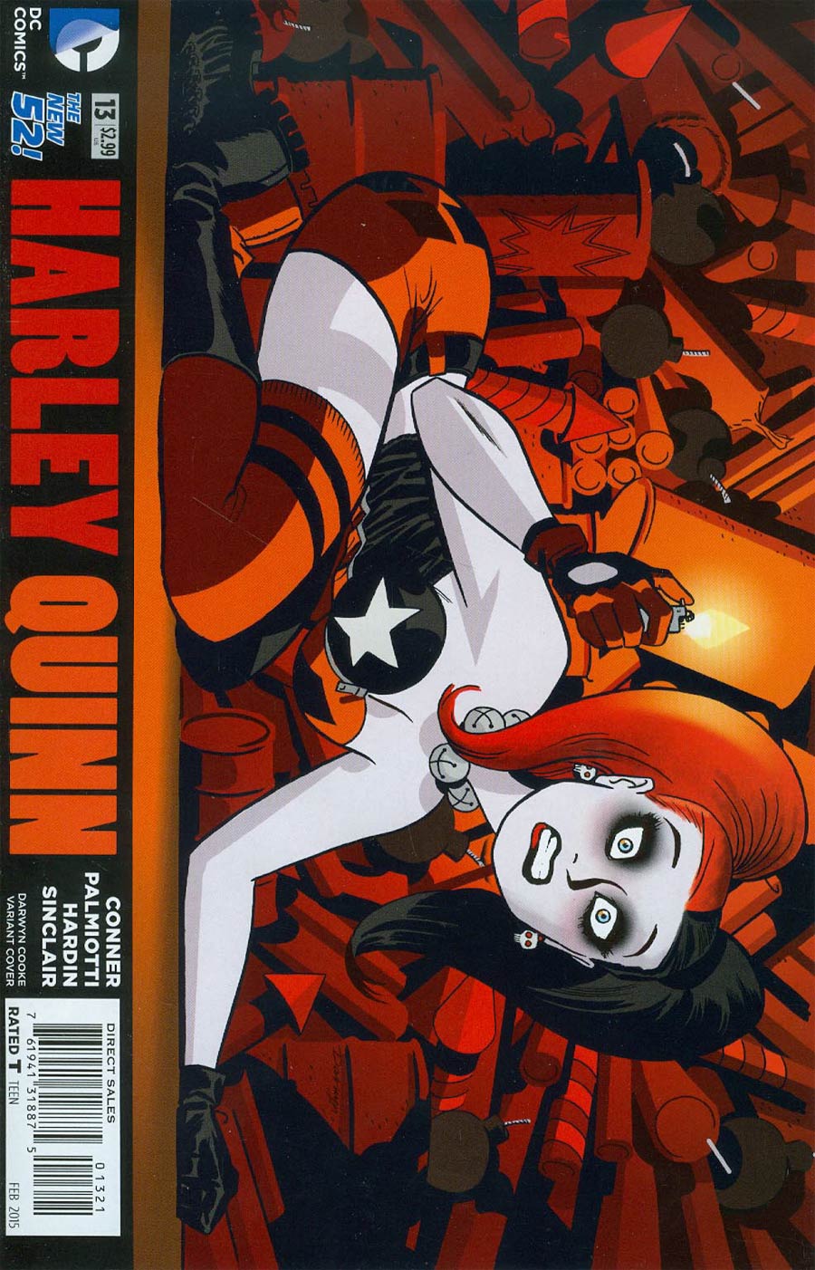 Harley Quinn Vol 2 #13 Cover B Variant Darwyn Cooke Cover