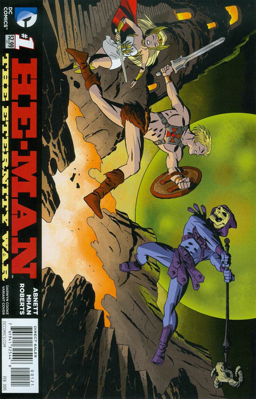 He-Man The Eternity War #1 Cover B Variant Darwyn Cooke Cover