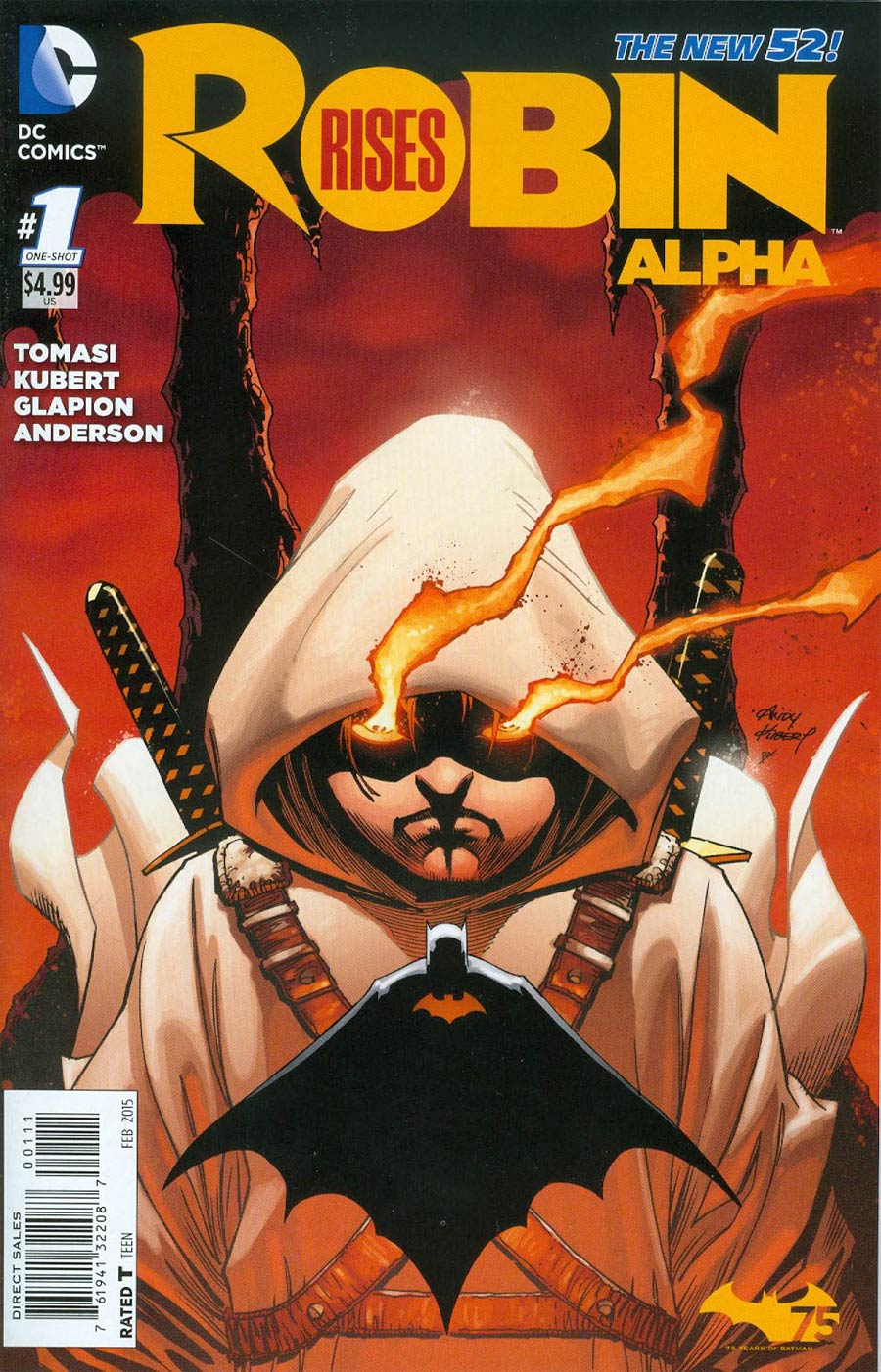 Robin Rises Alpha #1 Cover A Regular Andy Kubert Cover