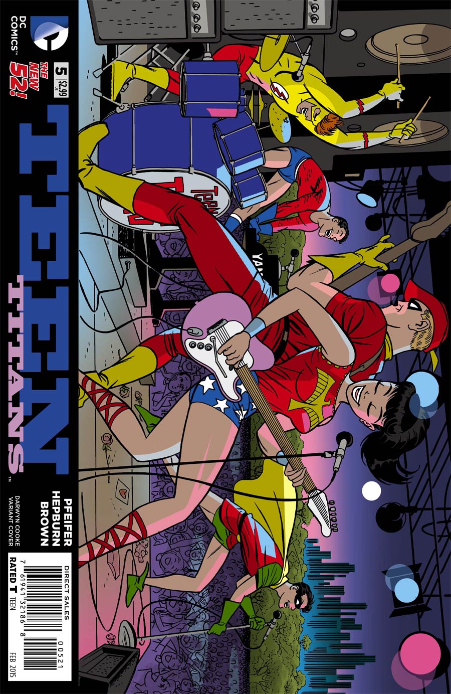 Teen Titans Vol 5 #5 Cover B Variant Darwyn Cooke Cover