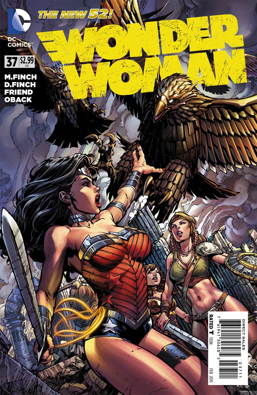 Wonder Woman Vol 4 #37 Cover A Regular David Finch Cover