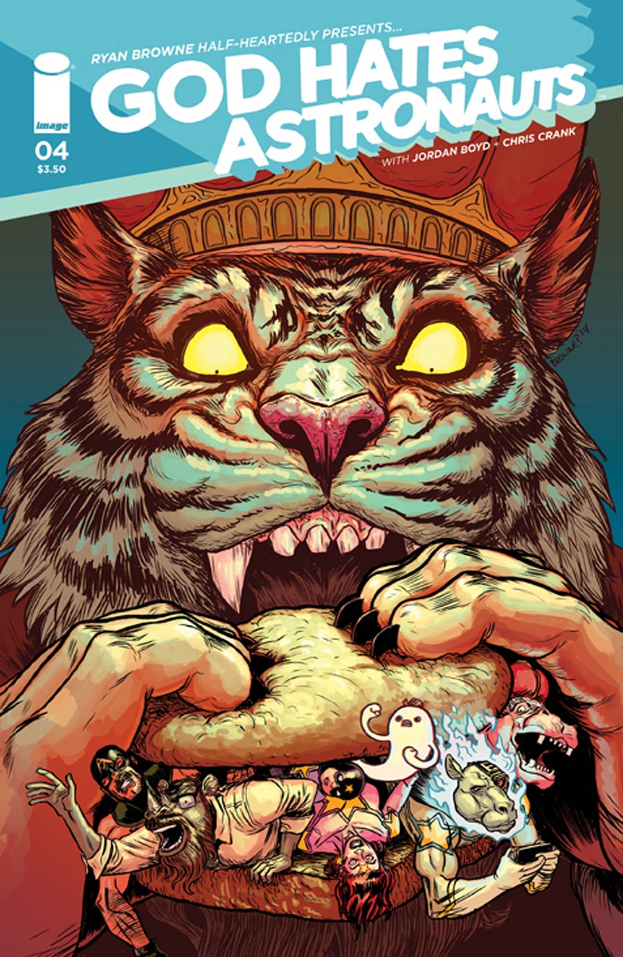 God Hates Astronauts #4 Cover A Ryan Browne