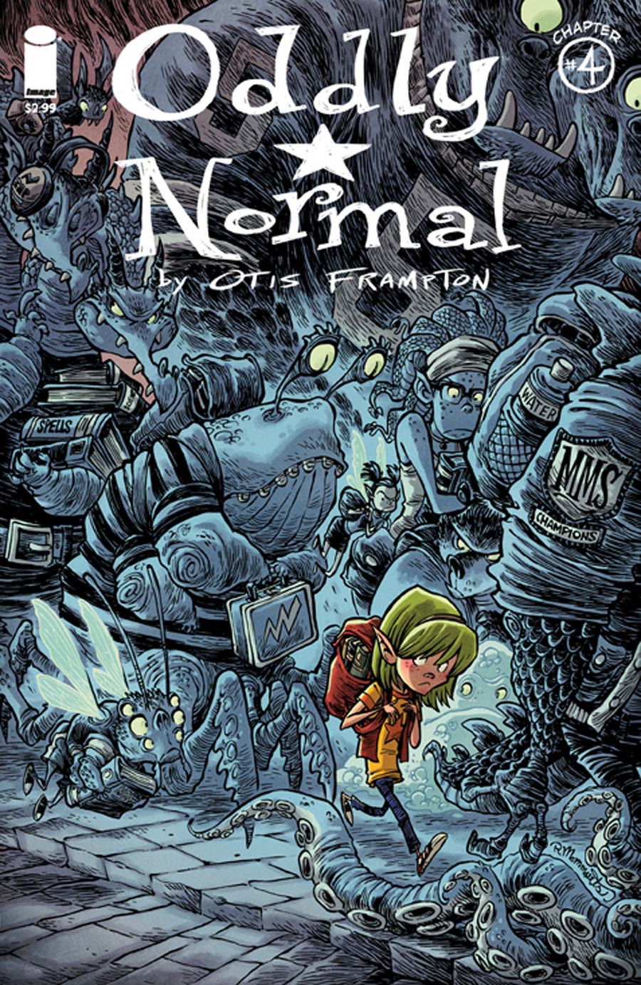 Oddly Normal Vol 2 #4 Cover B Robb Mommaerts