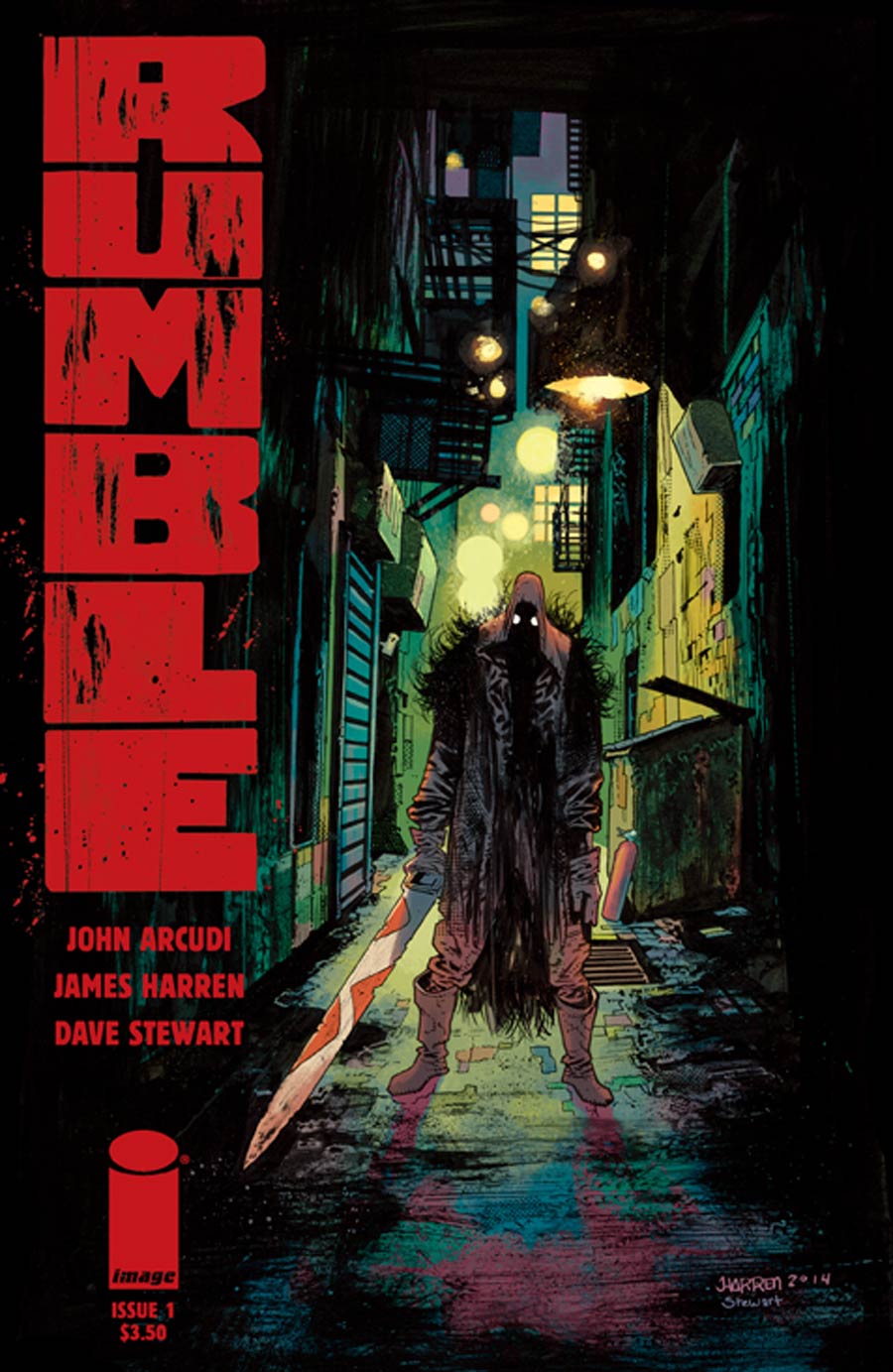 Rumble #1 Cover A Regular James Harren Cover