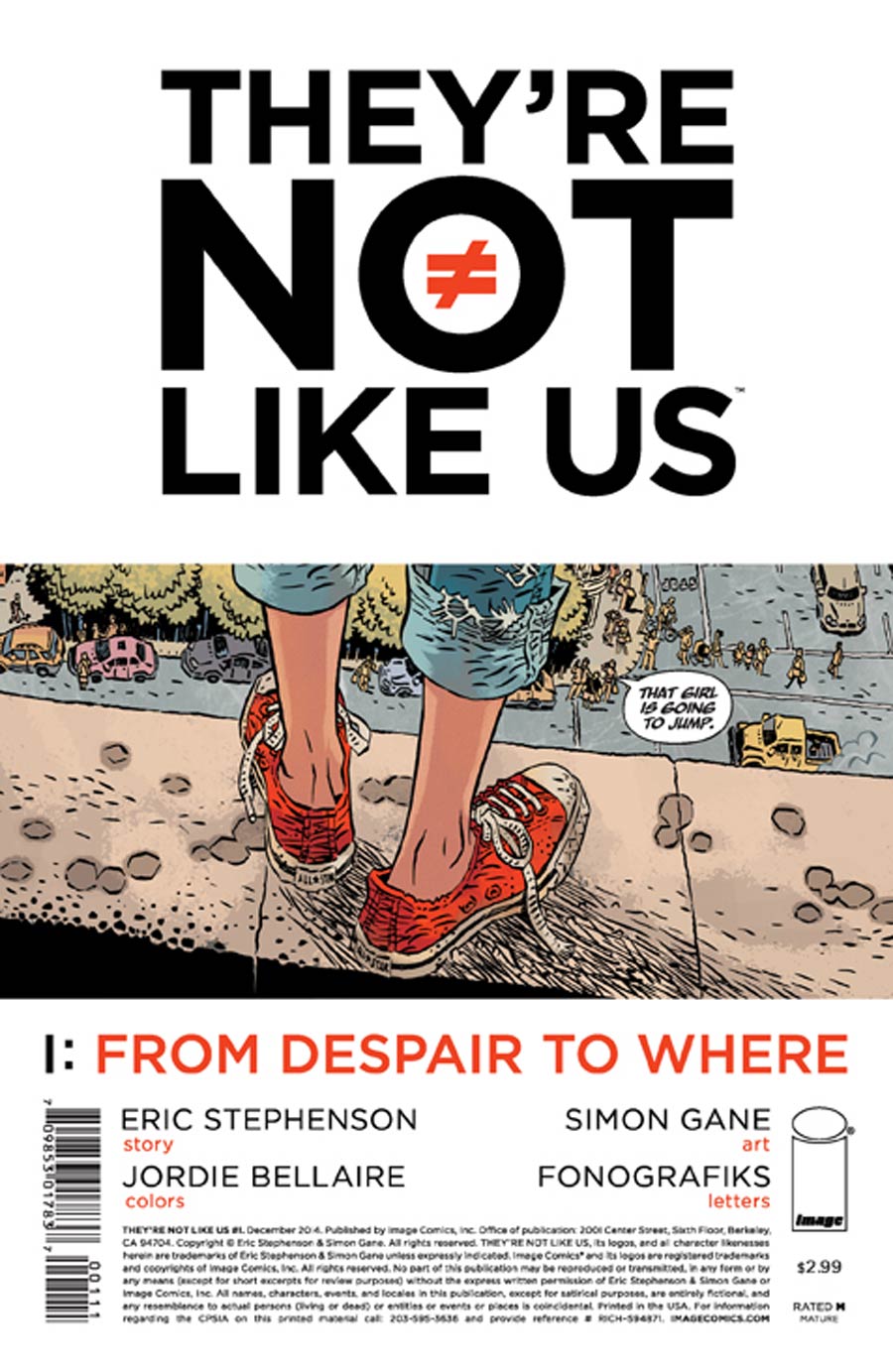 Theyre Not Like Us #1 Cover A 1st Ptg