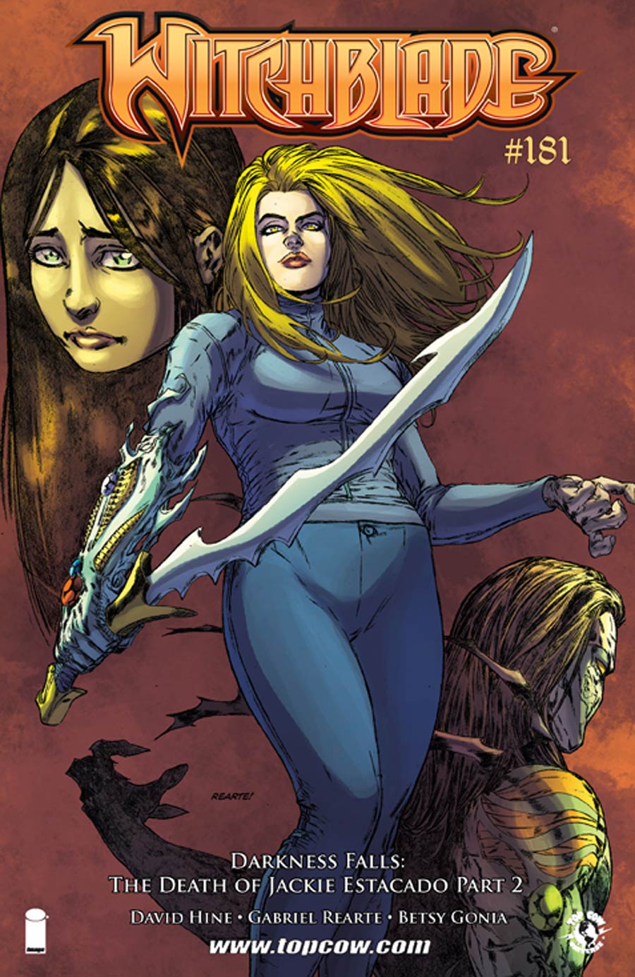 Witchblade #181 Cover A Gabriel Rearte & Betsy Gonia