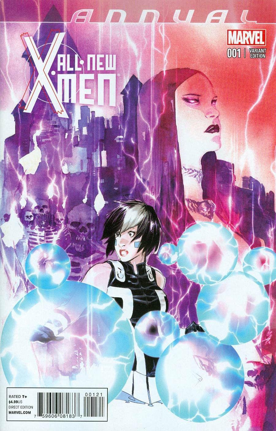 All-New X-Men Annual #1 Cover B Variant Dustin Nguyen Cover (Secret Life Of Eva Bell Part 2)