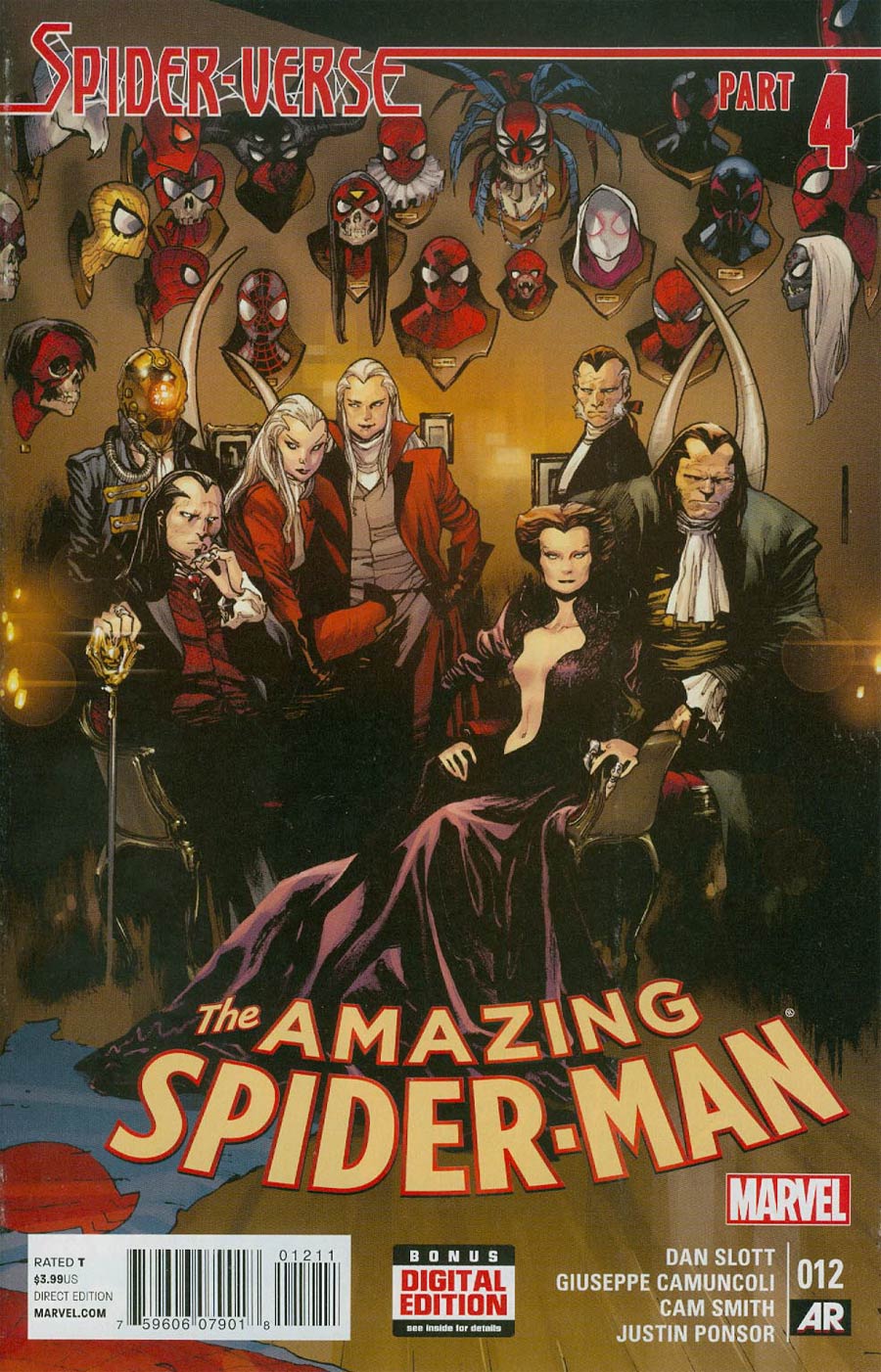 Amazing Spider-Man Vol 3 #12 Cover A Regular Olivier Coipel Cover (Spider-Verse Tie-In)