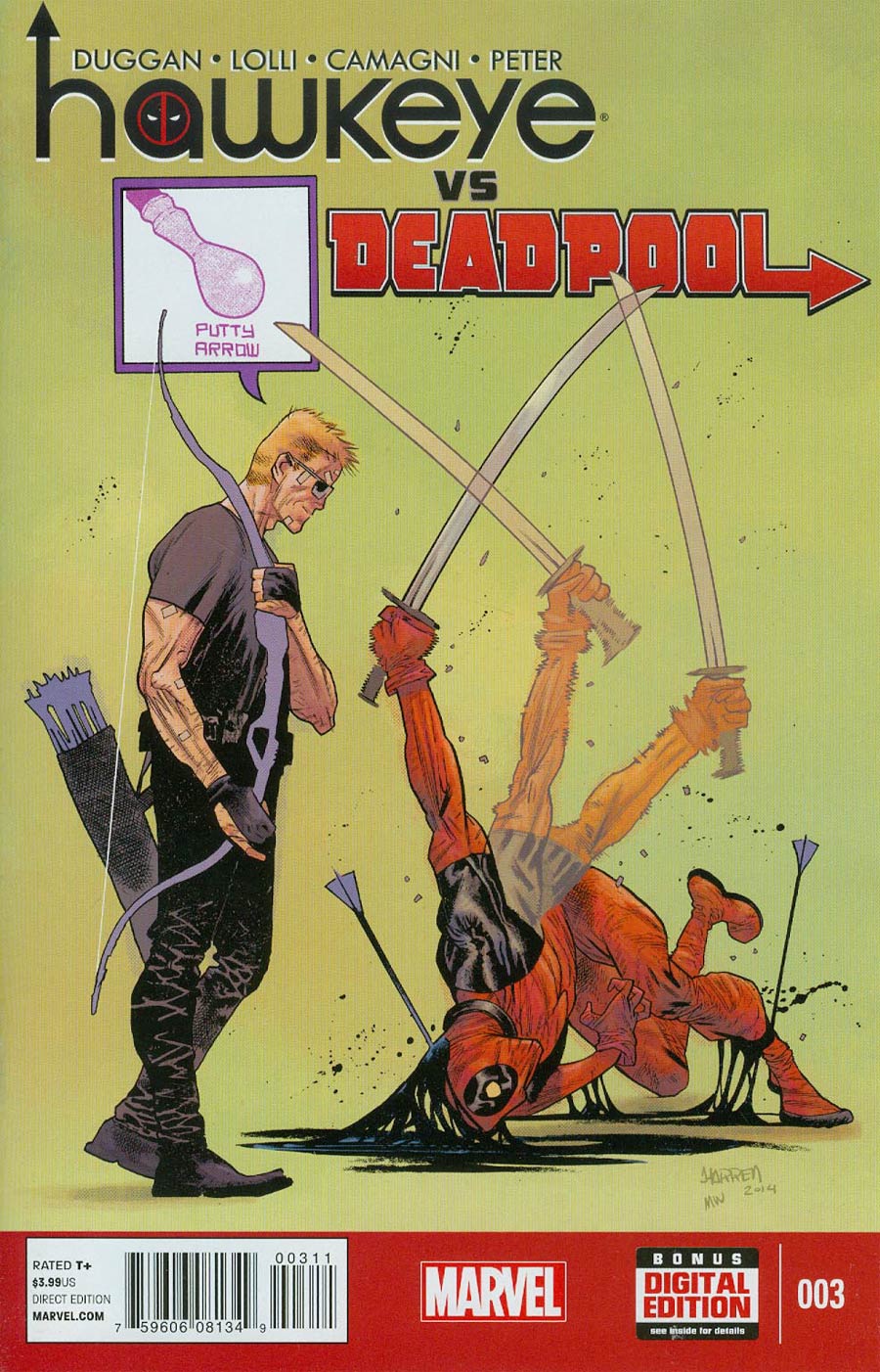 Hawkeye vs Deadpool #3